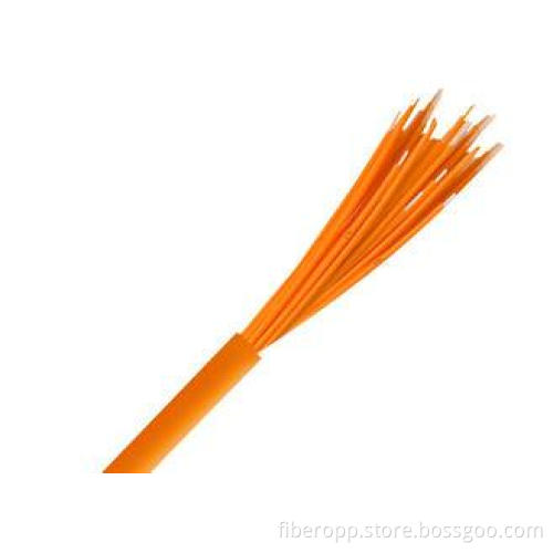 Flexible 12 Strand Multimode Fiber Optic Cable Breakout Fib